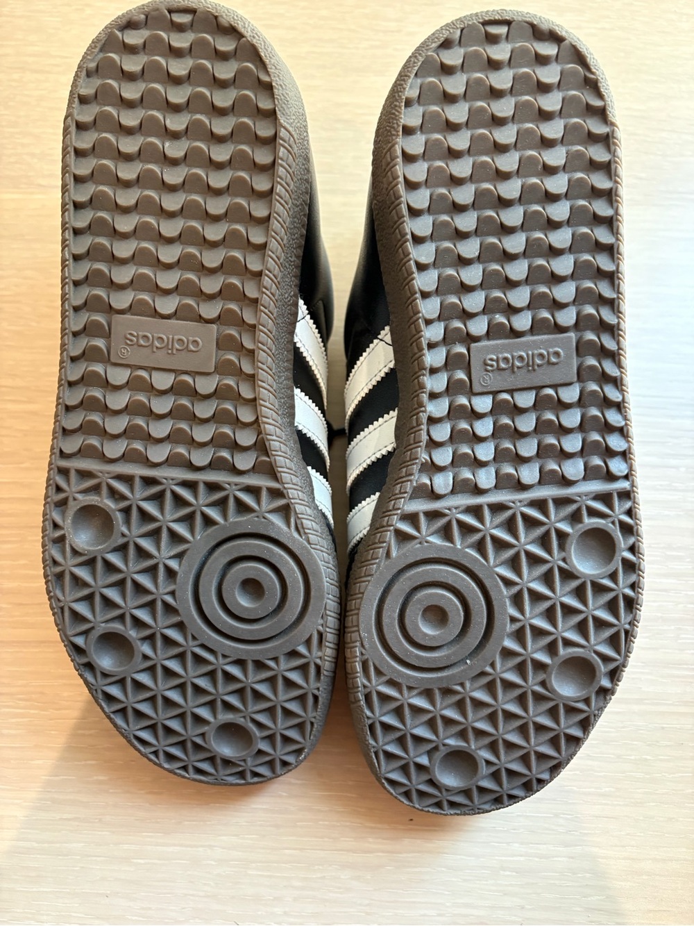 adidas Kids Samba Sneakers in Black and White - Picture 6 of 6